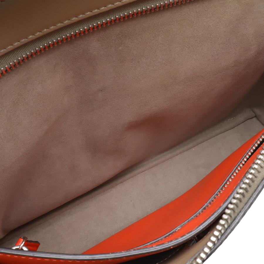 FENDI フェンディ ドットコム ハンドバッグ 2WAY ショルダーバッグ セミショルダー レザー グレージュ ポーチ付き 8BN293 | FENDI | 06