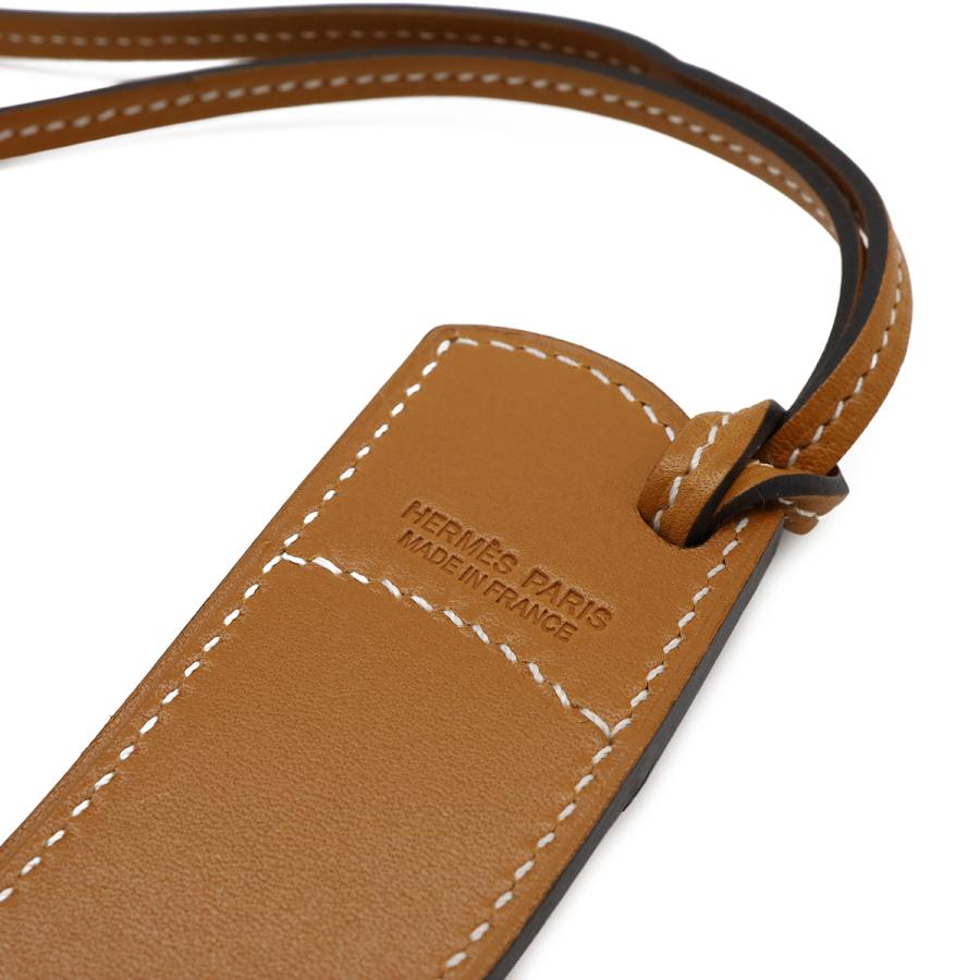 HERMES エルメス パドック ボット バッグチャーム ブーツモチーフ 靴 ヴォーバトラー ヴォースイフト レザー ナチュラルサブレ ブラウン | HERMES | 05