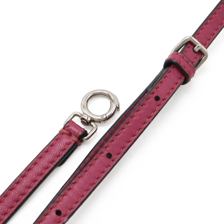 FENDI フェンディ マイクロ ピーカブー ハンドバッグ ミニバッグ 2WAY ショルダーバッグ 斜め掛け レザー ローズパープル シルバー金具 | FENDI | 05