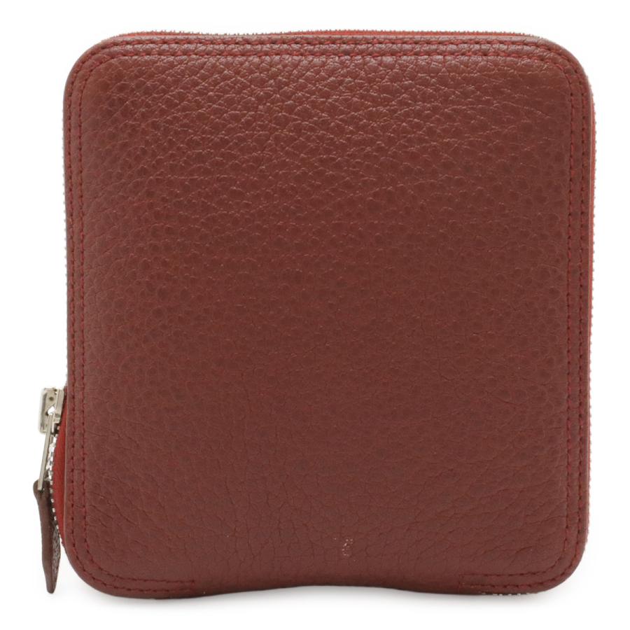 HERMES エルメス シルキーポップ エコバッグ トートバッグ 折り畳み ブッフルスキッパー レザー シルク ルージュアッシュ レッド | HERMES | 02