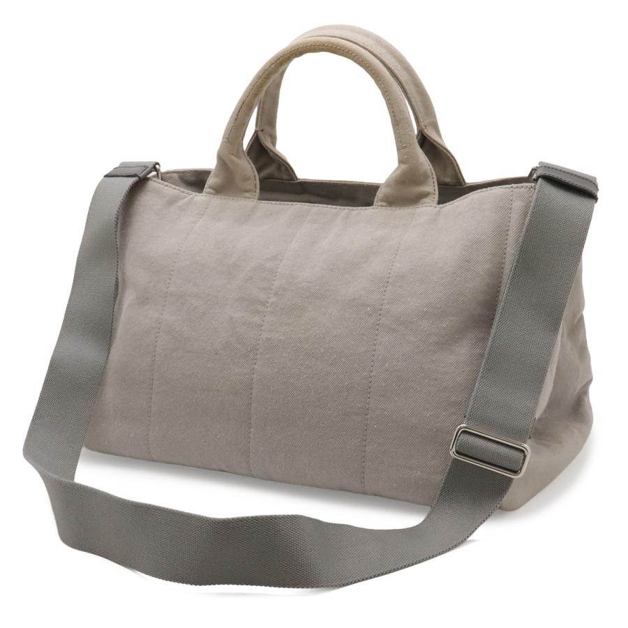 PRADA プラダ CANAPA カナパ ビジュー トートバッグ 2WAY ショルダーバッグ デニム NUBE ライトグレー 海外ブティック購入品 B2642O | PRADA | 01