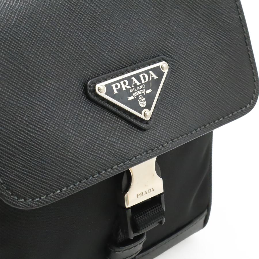 PRADA（プラダ） トライアングルロゴ ボディバッグ ウエストポーチ