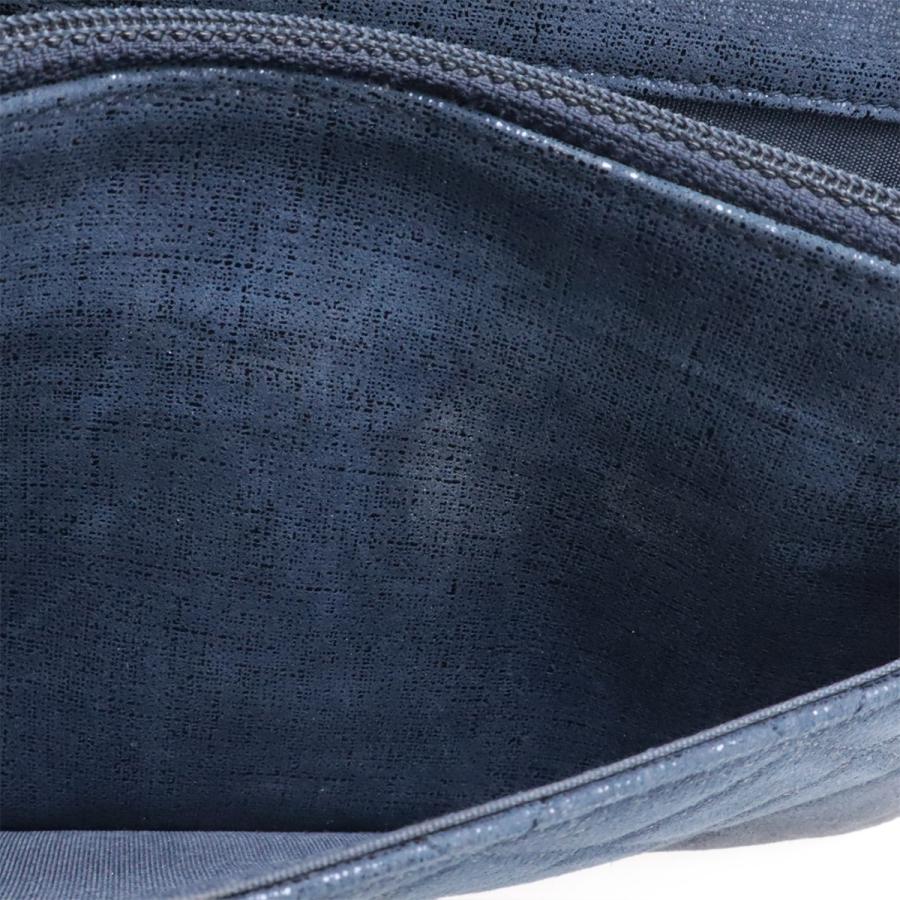 CHANEL シャネル マトラッセ チェーンウォレット ショルダーバッグ ポシェット 斜め掛け スパークルレザー ネイビー 紺 シルバー金具 | CHANEL | 06