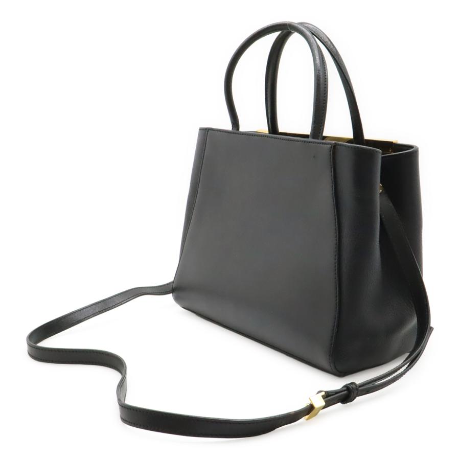 FENDI フェンディ PETITE 2JOURS プチ トゥージュール ハンドバッグ トートバッグ 2WAY ショルダーバッグ レザー ブラック 黒 | FENDI | 01