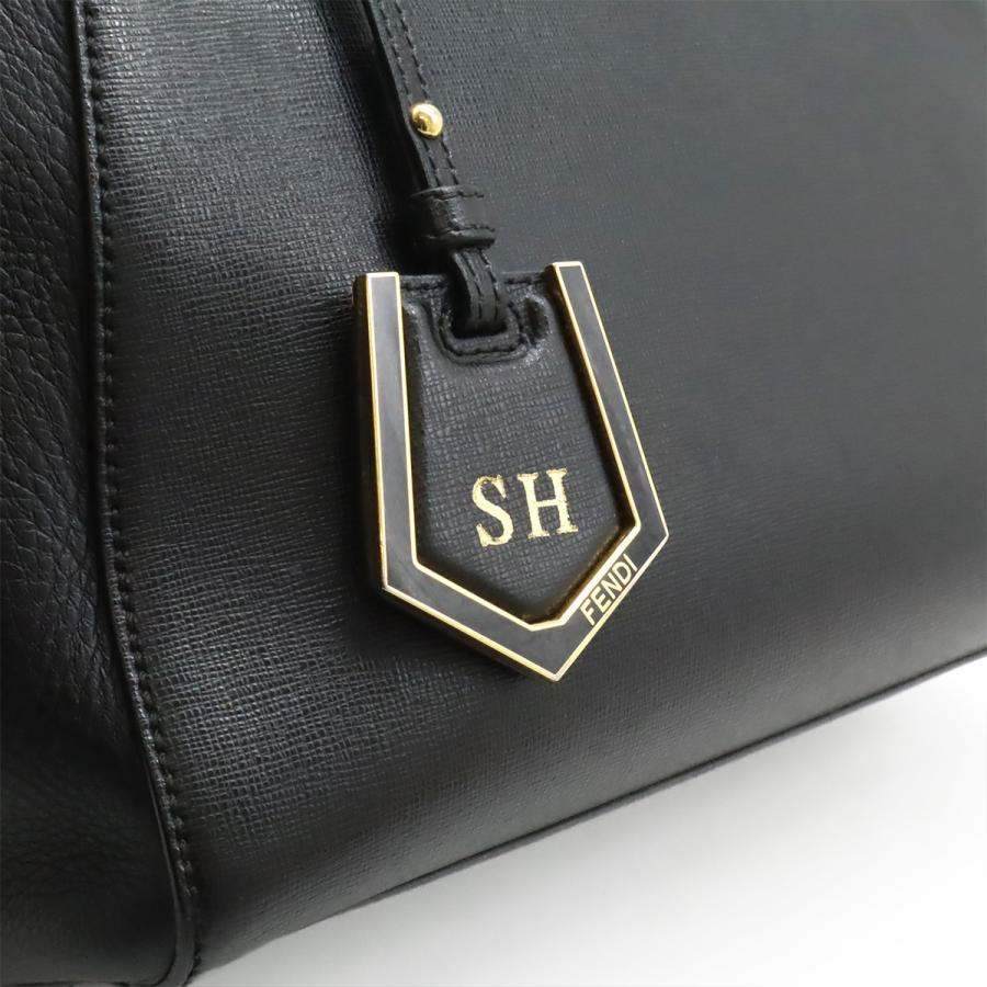 FENDI フェンディ PETITE 2JOURS プチ トゥージュール ハンドバッグ トートバッグ 2WAY ショルダーバッグ レザー ブラック 黒 | FENDI | 08
