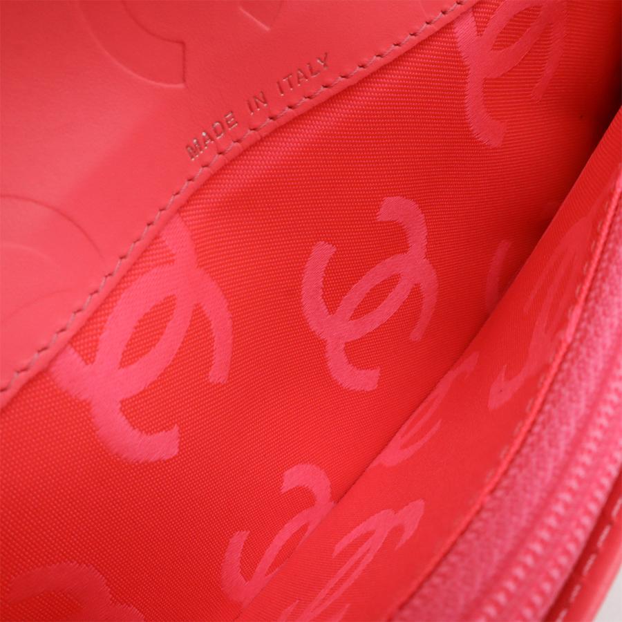 CHANEL シャネル カンボンライン ココマーク 2つ折長財布 二つ折長財布 レザー ソフトカーフ ブラック 黒 ホワイト 白 ピンク A26717 | CHANEL | 04