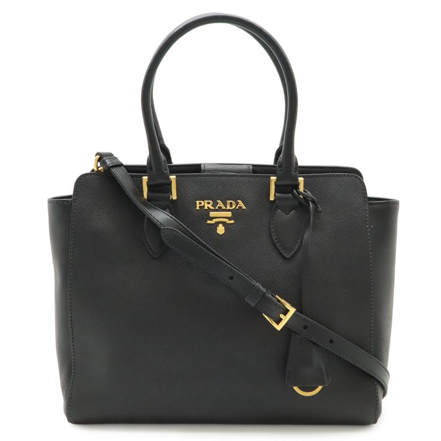 PRADA（プラダ） SAFFIANO ハンドバッグ 2WAY ショルダーバッグ 斜め
