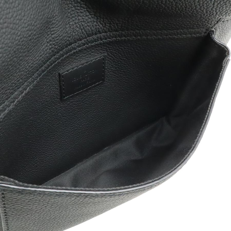 [新品同様] ルイヴィトン　アエログラム　テイクオフ　スリングバッグ　黒 LOUIS VUITTON（ルイ・ヴィトン） ルイ ヴィトン LVアエログラム