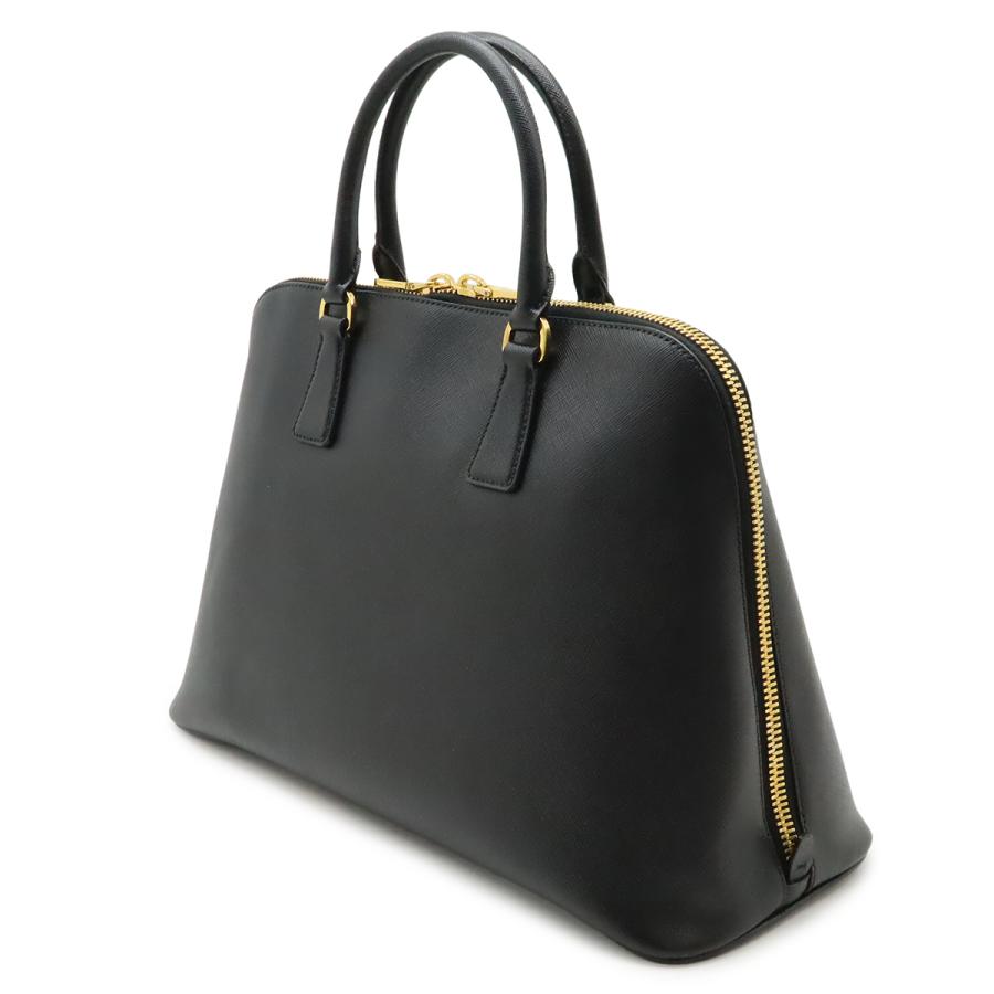 PRADA プラダ サフィアーノ ハンドバッグ トートバッグ レザー NERO ブラック 黒 ゴールド金具 BL0812 | PRADA | 01