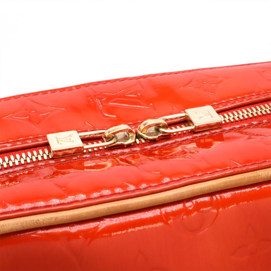 LOUIS VUITTON ルイ ヴィトン モノグラムヴェルニ サットン ショルダーバッグ トートバッグ ボストンバッグ ルージュ レッド 赤 M91080 | LOUIS VUITTON | 03