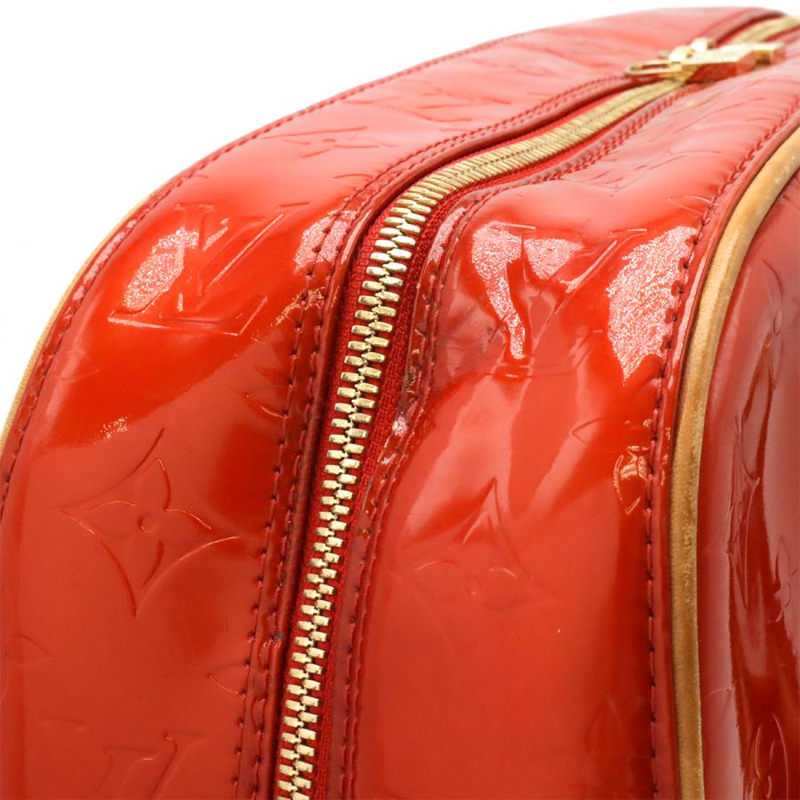 LOUIS VUITTON ルイ ヴィトン モノグラムヴェルニ サットン ショルダーバッグ トートバッグ ボストンバッグ ルージュ レッド 赤 M91080 | LOUIS VUITTON | 04