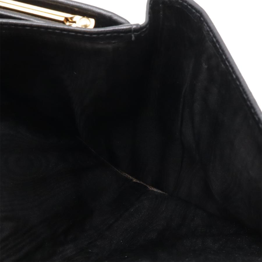 CHANEL シャネル ココマーク がま口 ガマ口 長財布 キャビアスキン レザー ブラック 黒 ゴールド金具 A13498 | CHANEL | 06