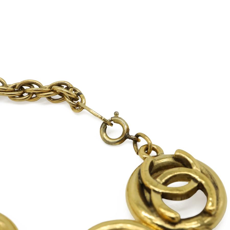 CHANEL シャネル ココマーク サークル チェーン ブレスレット ヴィンテージ GP ゴールド | CHANEL | 03