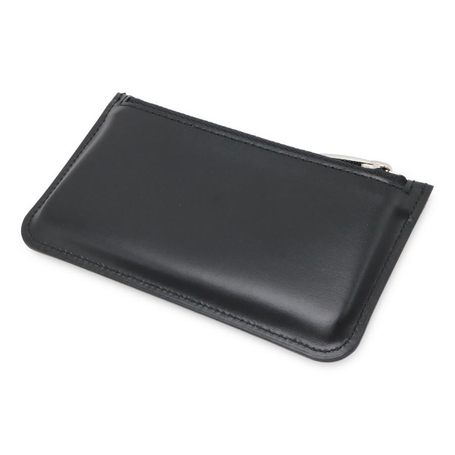 Cartier カルティエ パシャ ドゥ カルティエ コインケース 小銭入れ コインパース レザー ブラック 黒 シルバー金具 キーフック付き | Cartier | 01