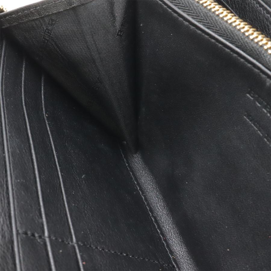 BURBERRY バーバリー シャドーホース ノバチェック ジップアラウンドウォレット ラウンドファスナー 長財布 レザー キャンバス ブラック | BURBERRY | 05