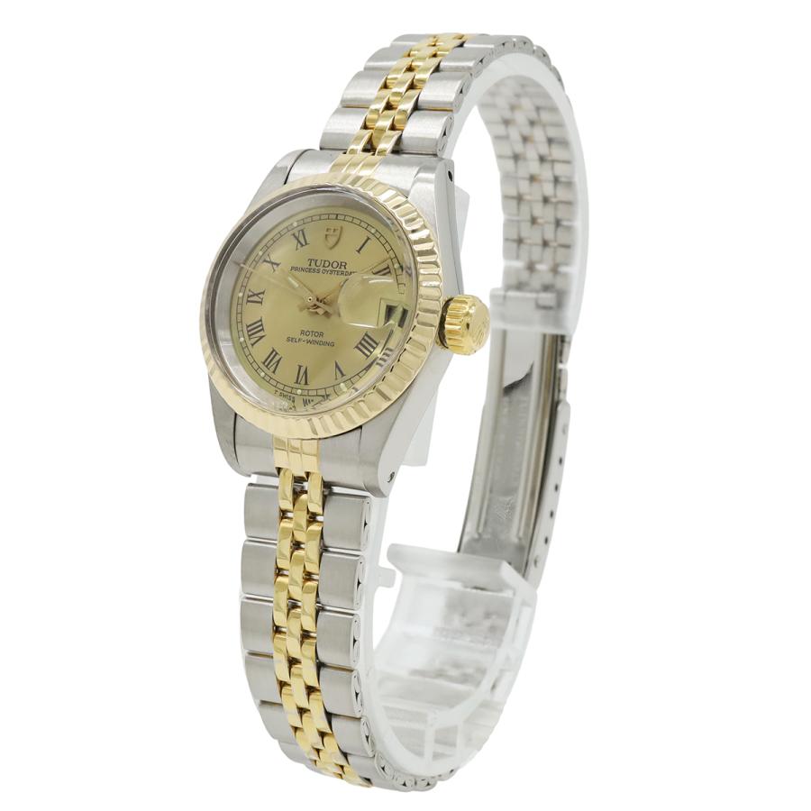 TUDOR チュードル チューダー プリンセス オイスターデイト シャンパン文字盤 レディース SS AT オートマ 自動巻き 腕時計 92413N | TUDOR | 01