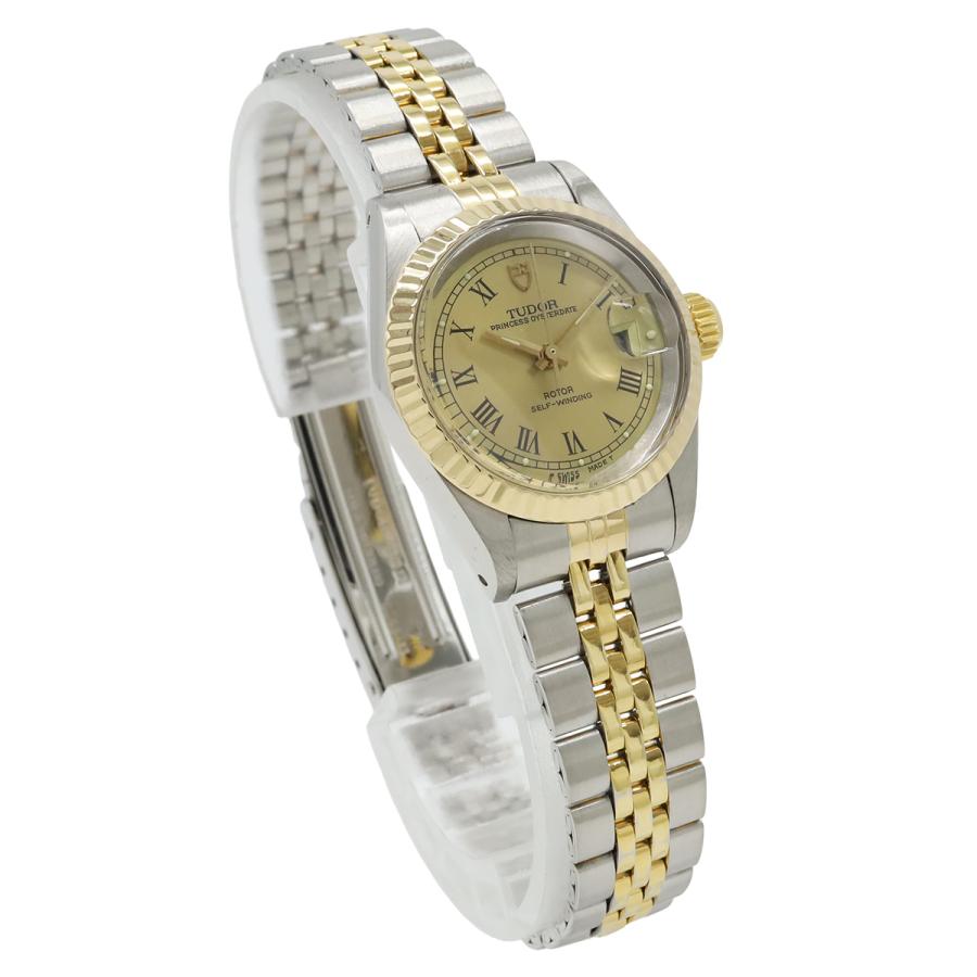 TUDOR チュードル チューダー プリンセス オイスターデイト シャンパン文字盤 レディース SS AT オートマ 自動巻き 腕時計 92413N | TUDOR | 02
