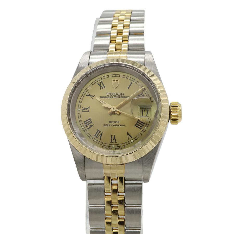 TUDOR チュードル チューダー プリンセス オイスターデイト シャンパン文字盤 レディース SS AT オートマ 自動巻き 腕時計 92413N | TUDOR | 03