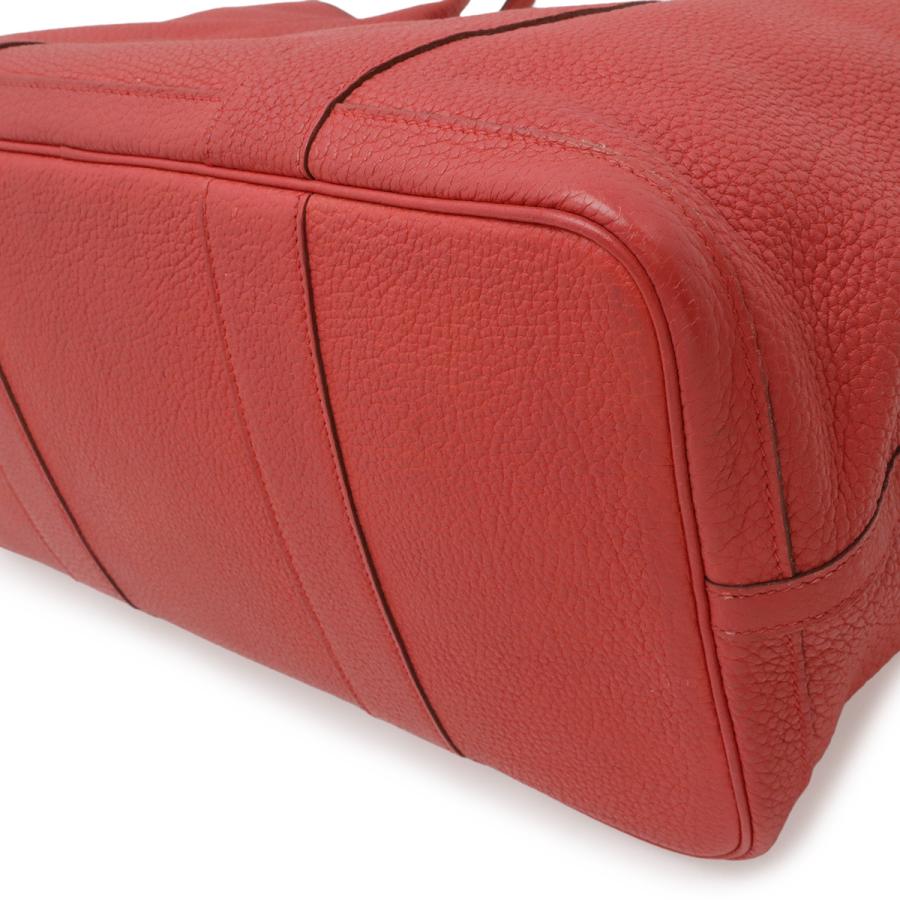 HERMES エルメス ガーデンパーティPM トートバッグ ハンドバッグ ネゴンダ レザー ローズアザレ ピンク シルバー金具 □O刻印 | HERMES | 02