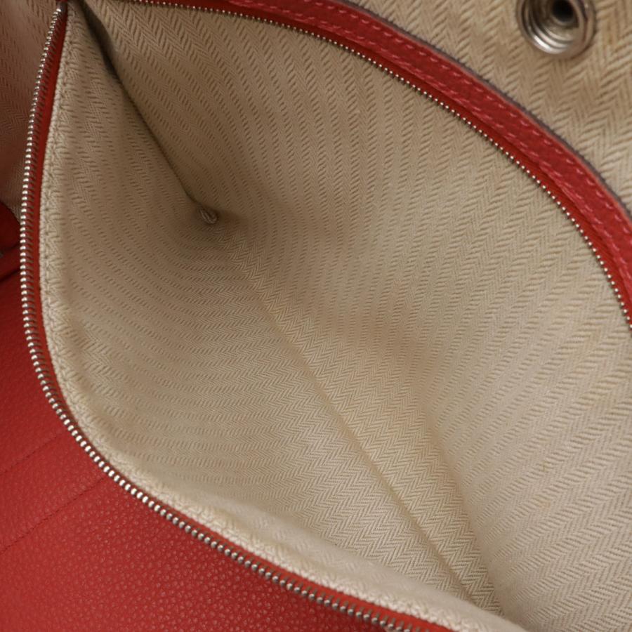 HERMES エルメス ガーデンパーティPM トートバッグ ハンドバッグ ネゴンダ レザー ローズアザレ ピンク シルバー金具 □O刻印 | HERMES | 07