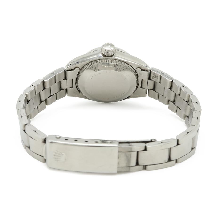 ROLEX ロレックス オイスター パーペチュアル デイト シルバー文字盤 アンティーク SS レディース AT オートマ 腕時計 28番 6516 | ROLEX | 06