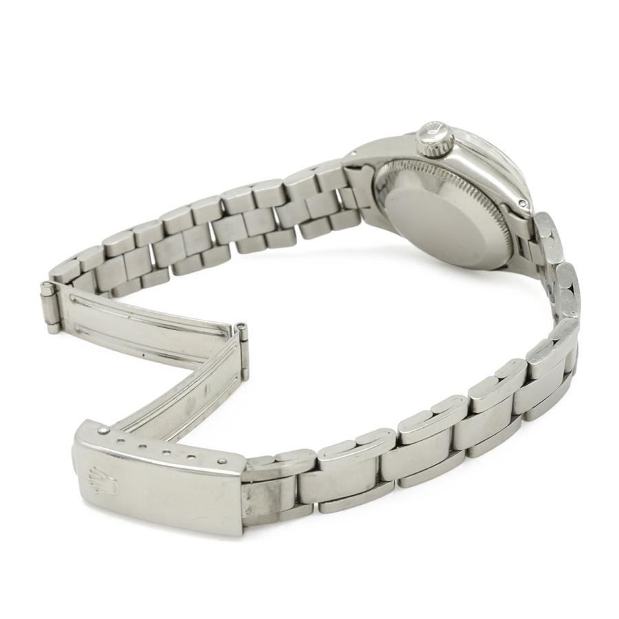 ROLEX ロレックス オイスター パーペチュアル デイト シルバー文字盤 アンティーク SS レディース AT オートマ 腕時計 28番 6516 | ROLEX | 07