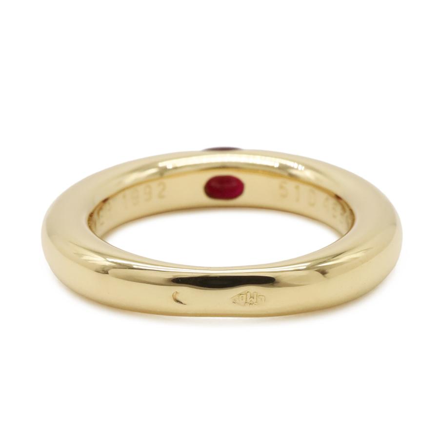 Cartier カルティエ エリプス ルビー リング 指輪 K18YG イエローゴールド #51 日本サイズ約11号 | Cartier | 02