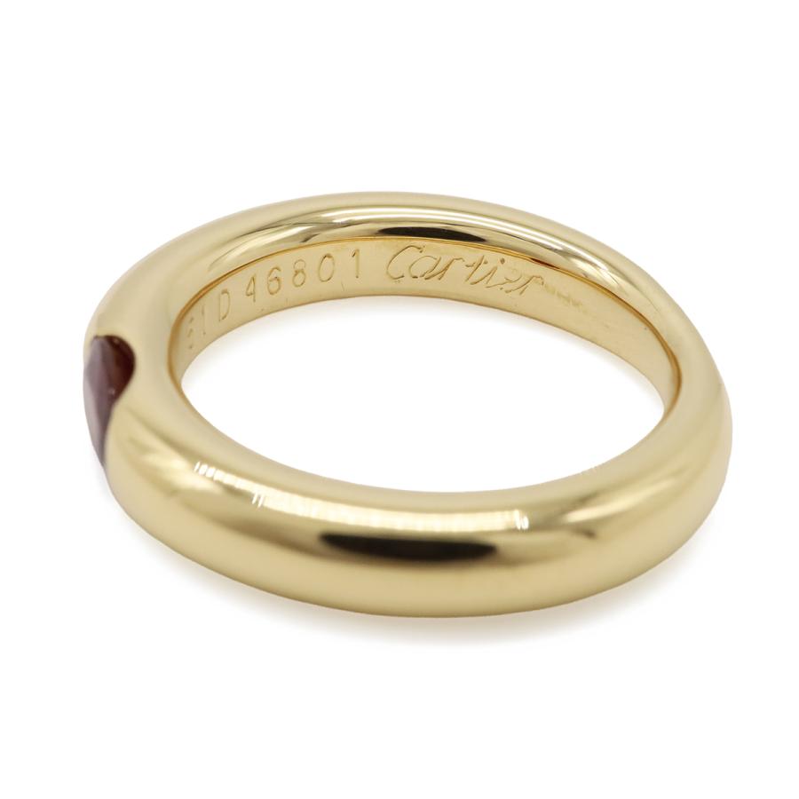 Cartier カルティエ エリプス ルビー リング 指輪 K18YG イエローゴールド #51 日本サイズ約11号 | Cartier | 03