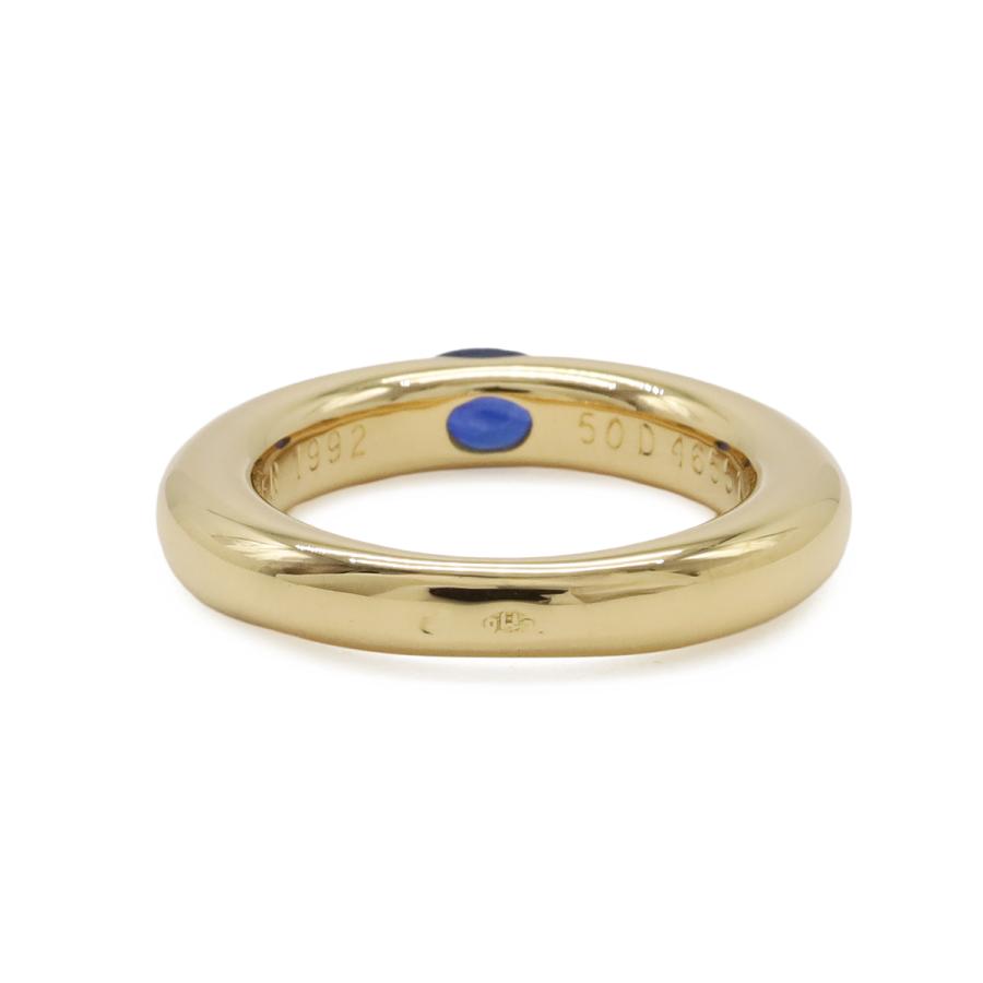 Cartier カルティエ エリプス サファイア リング 指輪 K18YG イエローゴールド #50 日本サイズ約10号 | Cartier | 02