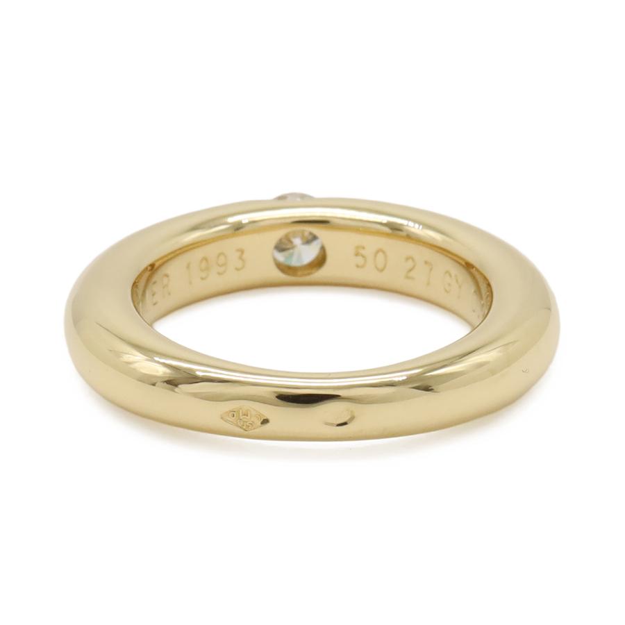 Cartier カルティエ エリプス ダイヤモンド リング 指輪 K18YG イエローゴールド 1PD D0.25ct #50 日本サイズ約10号 | Cartier | 02