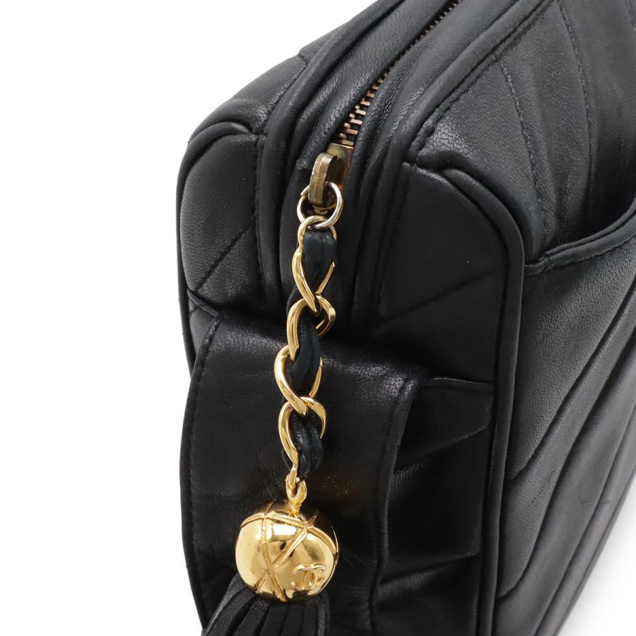 CHANEL（シャネル） バイアスステッチ ココマーク フリンジ タッセル 
