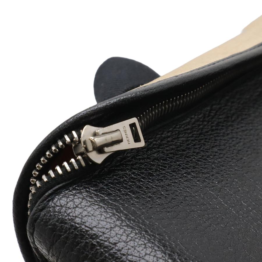 HERMES エルメス サックドトランスポールプールシアン 犬用キャリー ドッグキャリー キャリーバッグ トワルアッシュ レザー ベージュ | HERMES | 06