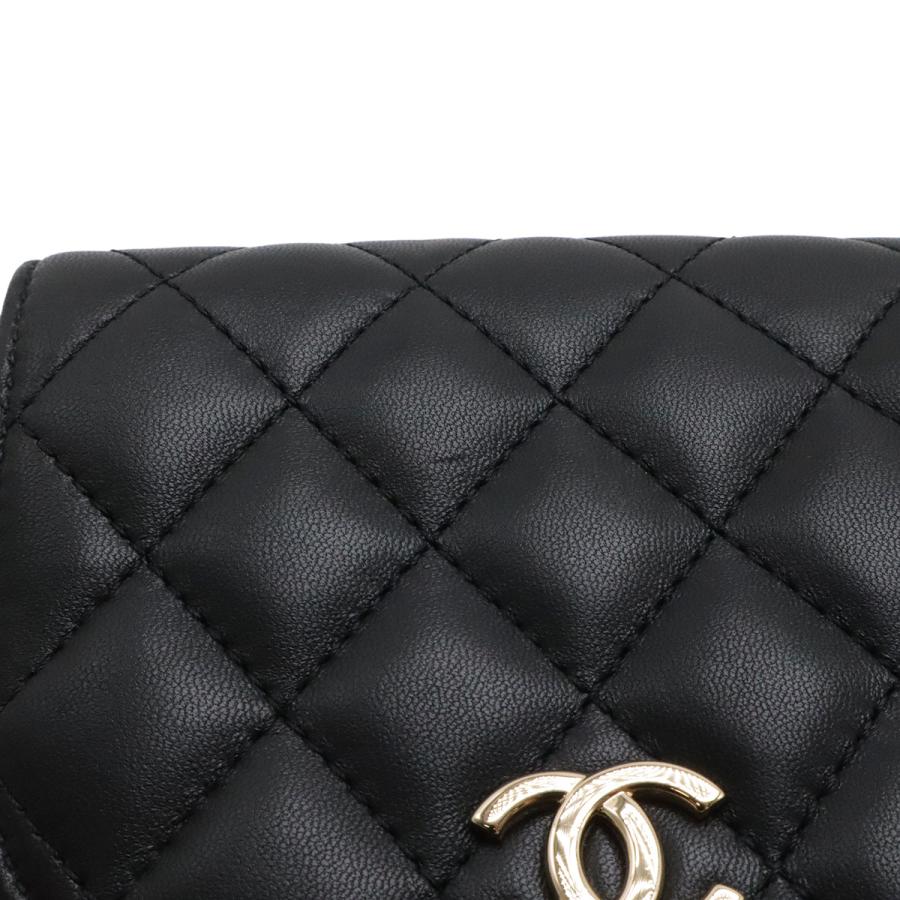 CHANEL シャネル マトラッセ サイドパック チェーンショルダー ツインショルダー ショルダーバッグ ポシェット レザー アイボリー | CHANEL | 06