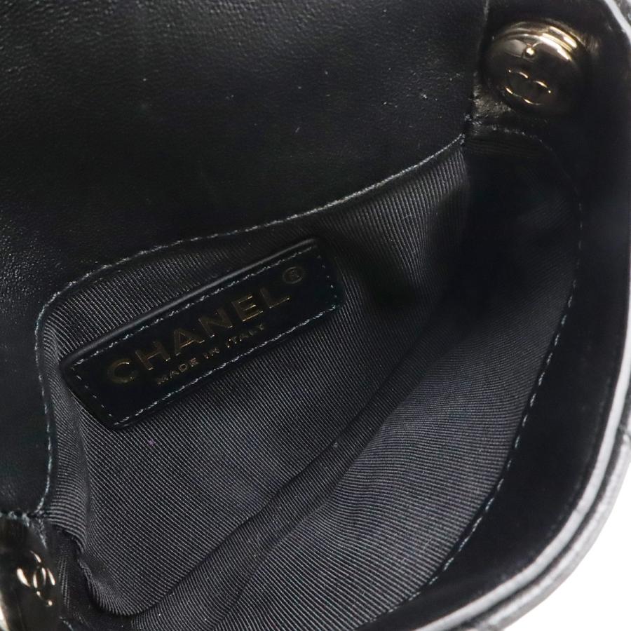 CHANEL シャネル マトラッセ サイドパック チェーンショルダー ツインショルダー ショルダーバッグ ポシェット レザー アイボリー | CHANEL | 07