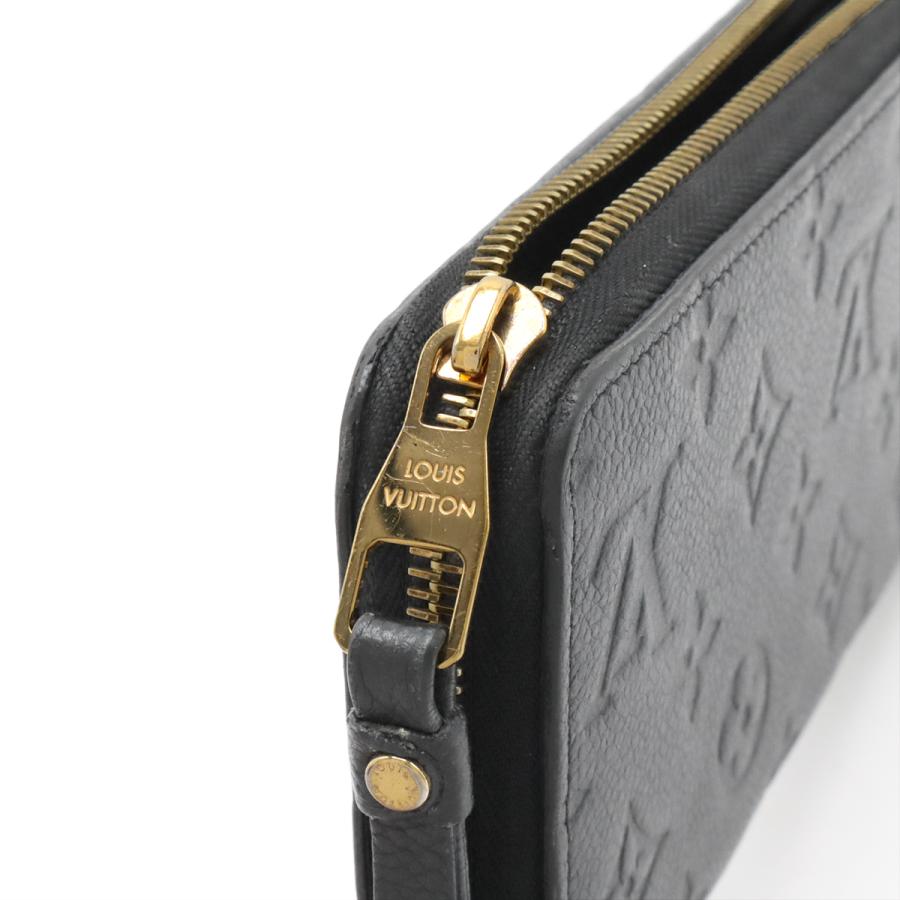 LOUIS VUITTON ルイ ヴィトン モノグラムアンプラント ジッピーウォレット ラウンドファスナー 長財布 レザー ノワール 黒 ブラック | LOUIS VUITTON | 03