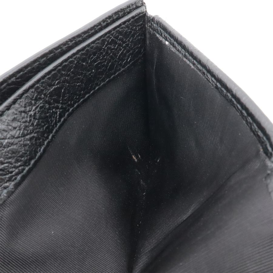 BALENCIAGA バレンシアガ グラフィティ エクスプローラー スクエア コイン チェーンウォレット 2つ折財布 二つ折り財布 レザー ブラック | BALENCIAGA | 05