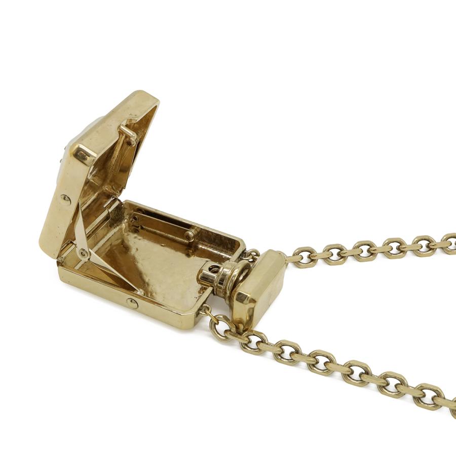 CHANEL シャネル ココマーク 香水 モチーフ チェーン ネックレス ペンダント ロケットネックレス GP ゴールド B22S | CHANEL | 04