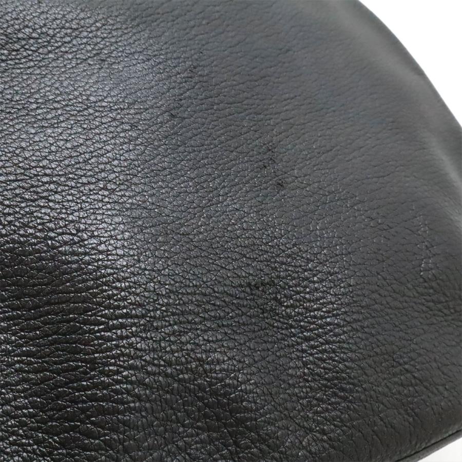 HERMES エルメス ガオ ショルダーバッグ ワンショルダー セミショルダー トリヨンクレマンス レザー ブラック 黒 ゴールド金具 □D刻印 | HERMES | 06