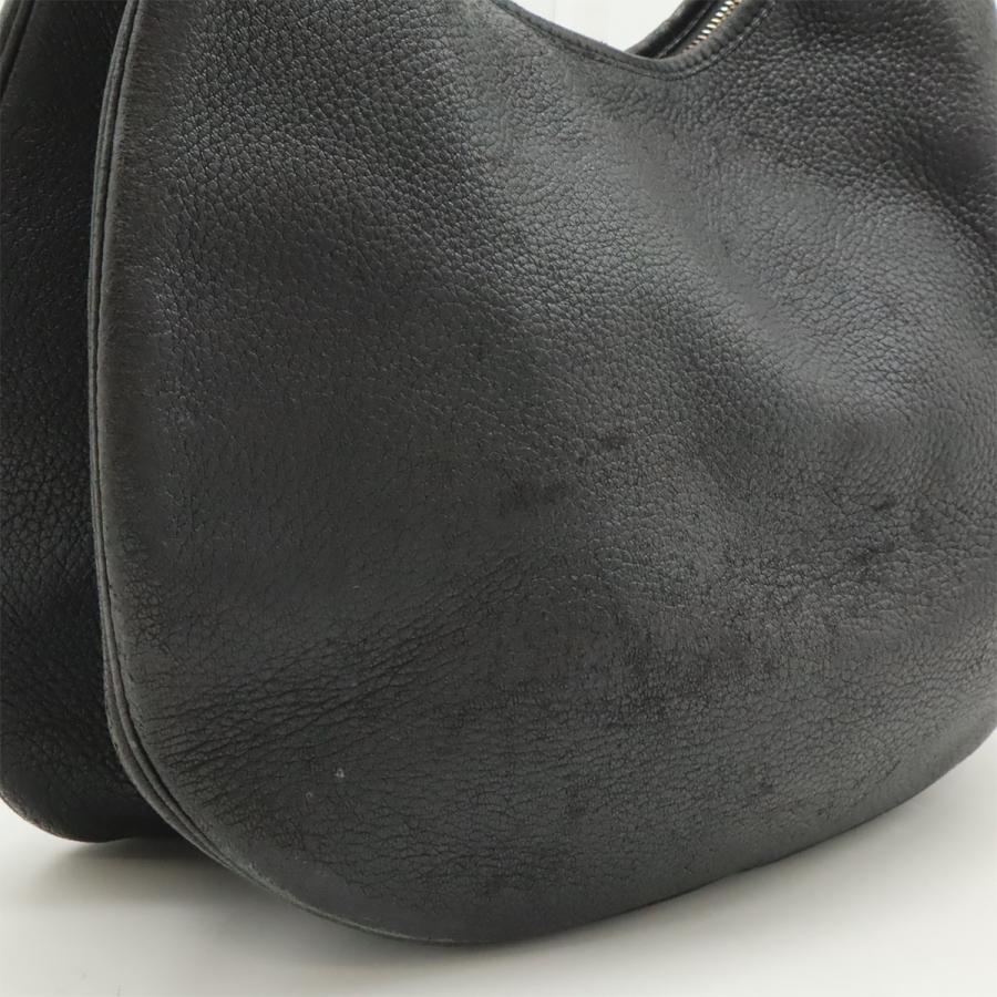HERMES エルメス ガオ ショルダーバッグ ワンショルダー セミショルダー トリヨンクレマンス レザー ブラック 黒 ゴールド金具 □D刻印 | HERMES | 07
