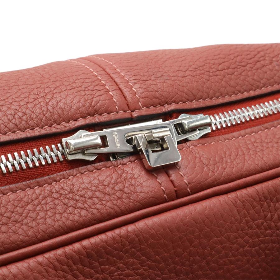HERMES エルメス ヴィクトリア45 ボストンバッグ 旅行カバン トラベルバッグ トリヨンクレマンス レザー ルージュアッシュ ボルドー系 | HERMES | 04