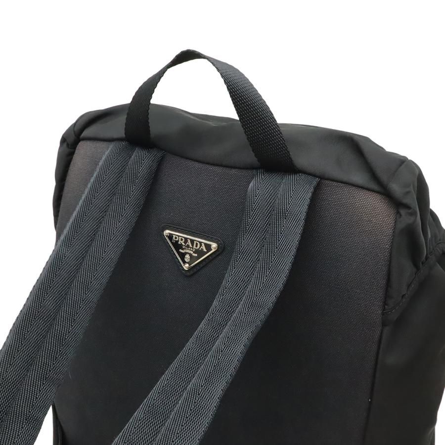 PRADA プラダ トライアングルロゴ リュックサック バックパック デイパック ナイロン NERO ブラック 黒 シルバー金具 V135 | PRADA | 03