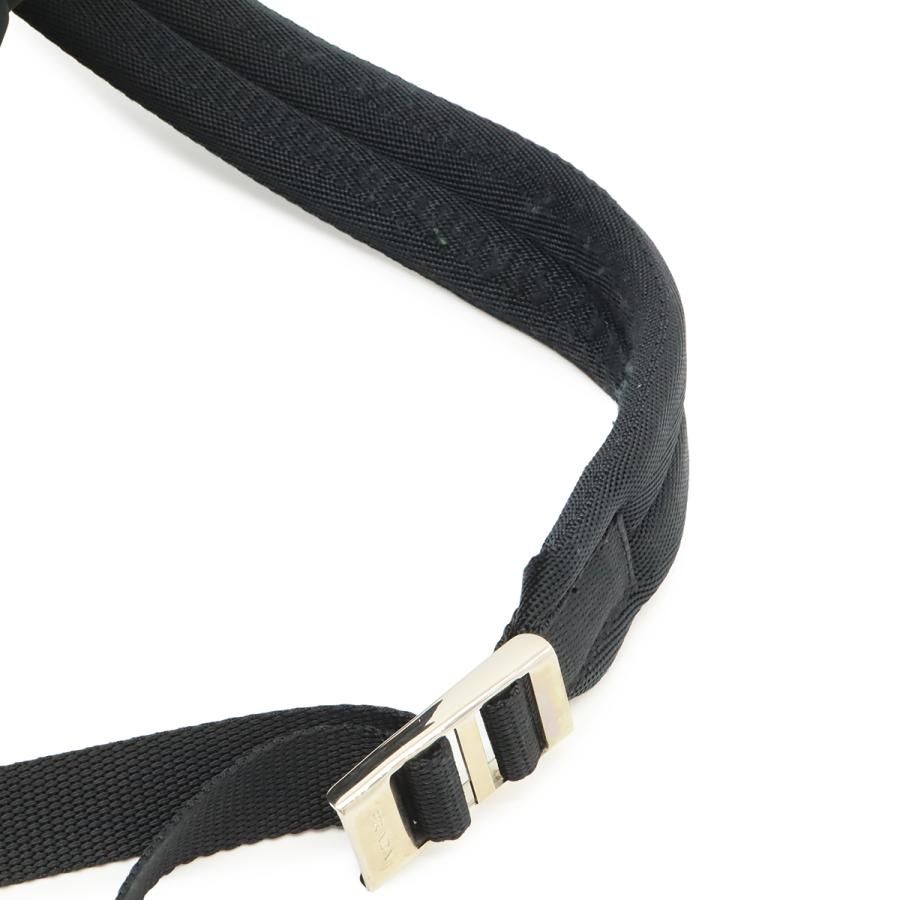 PRADA プラダ トライアングルロゴ リュックサック バックパック デイパック ナイロン NERO ブラック 黒 シルバー金具 V135 | PRADA | 04