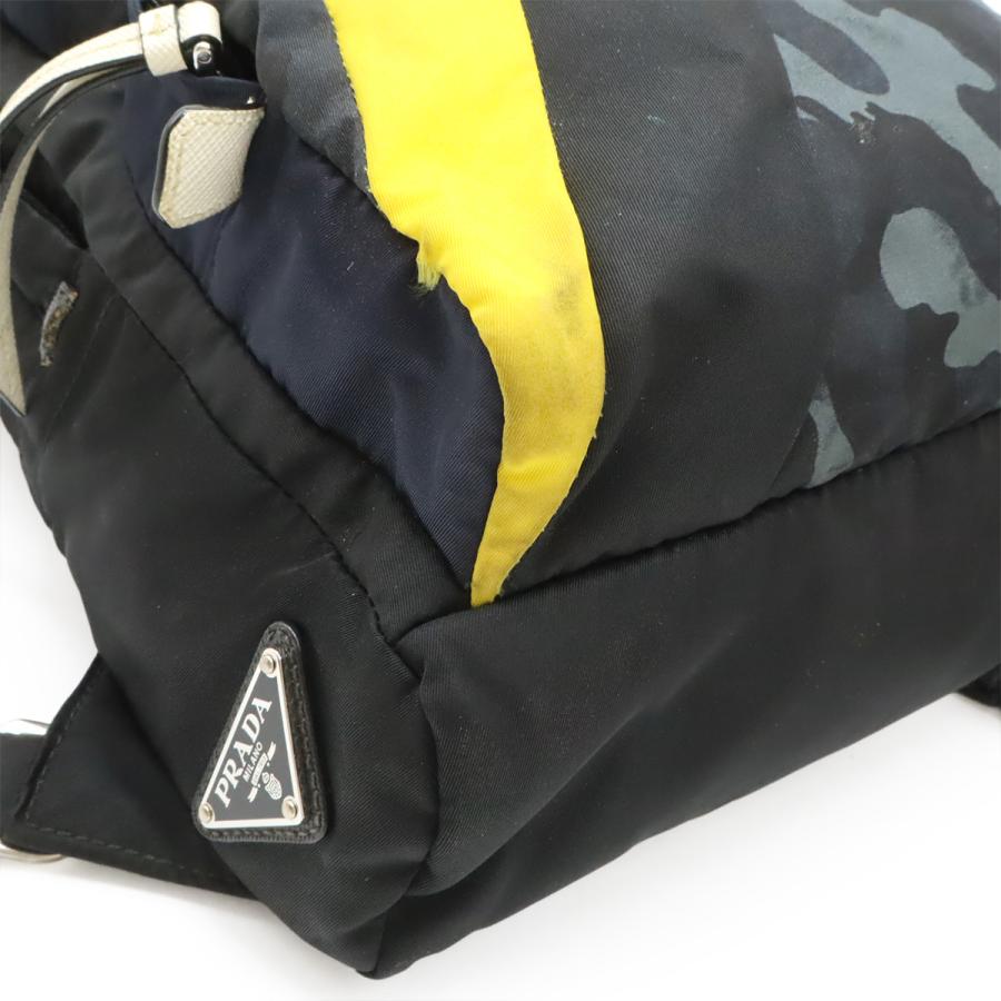 PRADA プラダ ボディバッグ ショルダーバッグ ワンショルダーバッグ カモフラージュ 迷彩柄 ナイロン NERO ブラック イエロー | PRADA | 02