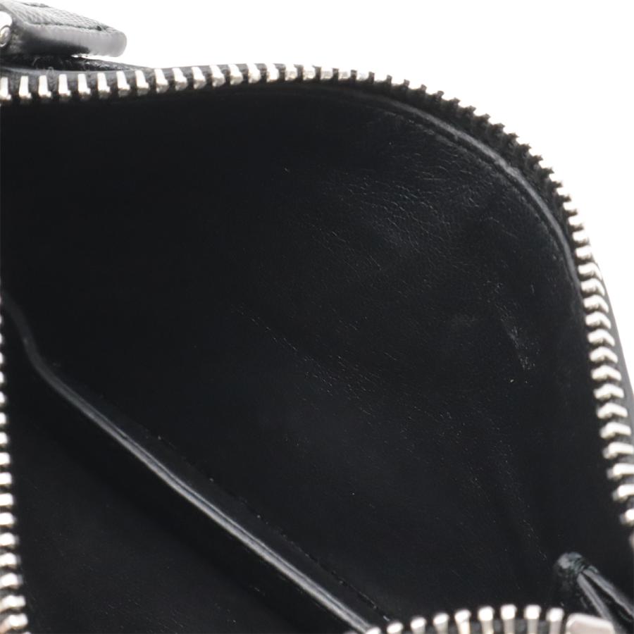 PRADA プラダ SAFFIANO トライアングルロゴ カードケース 名刺入れ パスケース コインケース 小銭入れ レザー NERO ブラック | PRADA | 06