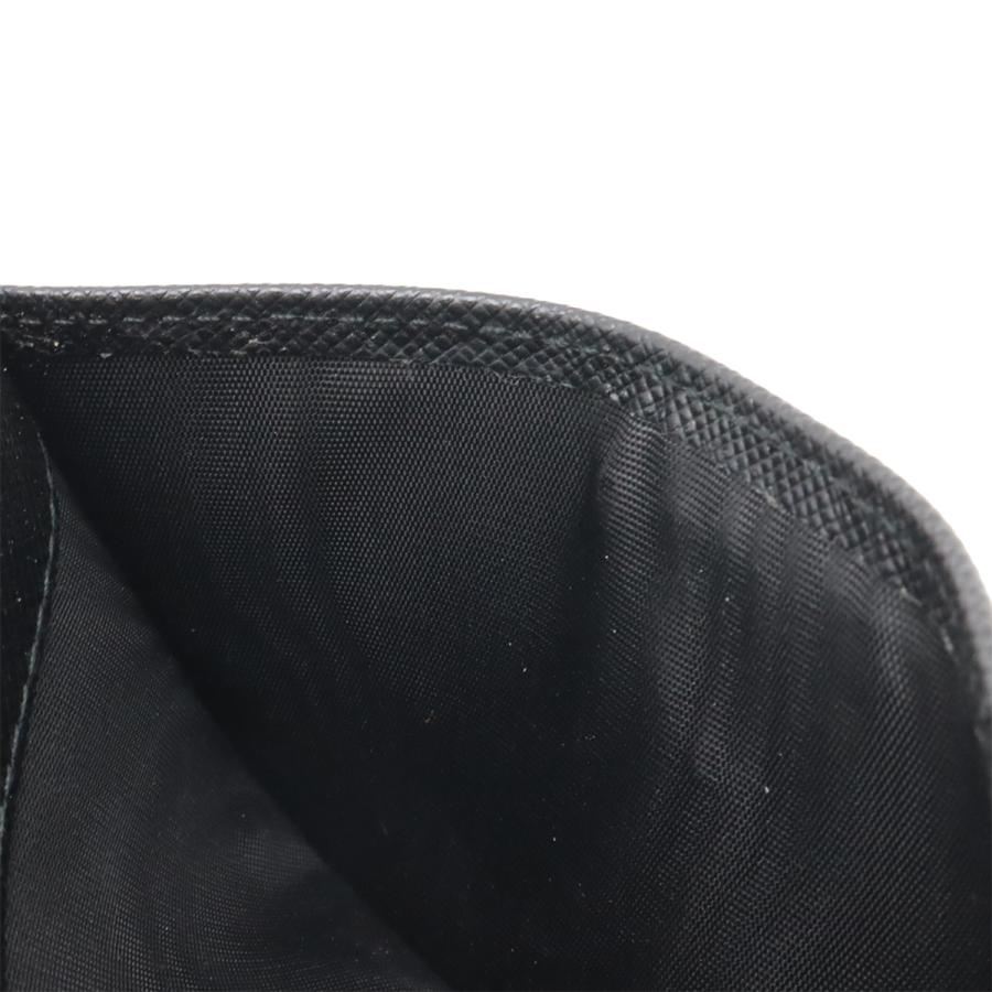 PRADA プラダ SAFFIANO トライアングルロゴ カードケース 名刺入れ パスケース コインケース 小銭入れ レザー NERO ブラック | PRADA | 07