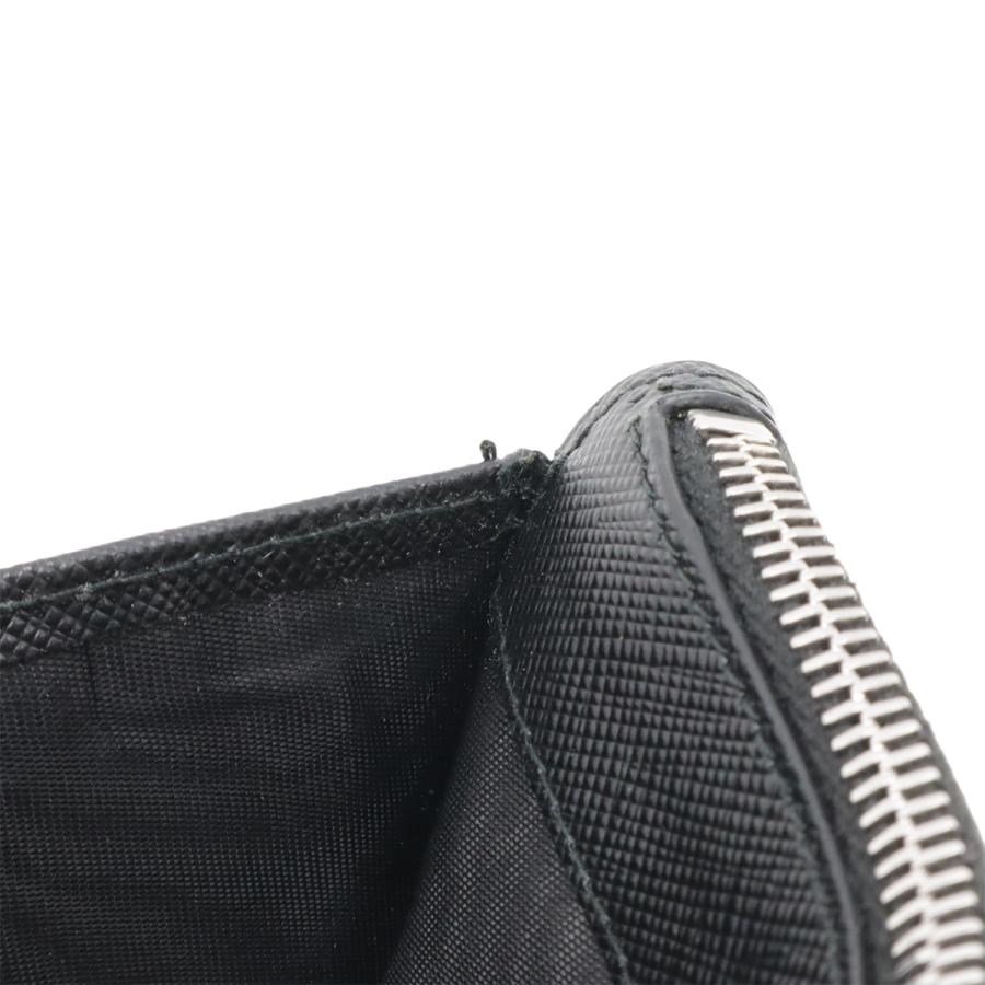 PRADA プラダ SAFFIANO トライアングルロゴ カードケース 名刺入れ パスケース コインケース 小銭入れ レザー NERO ブラック | PRADA | 08