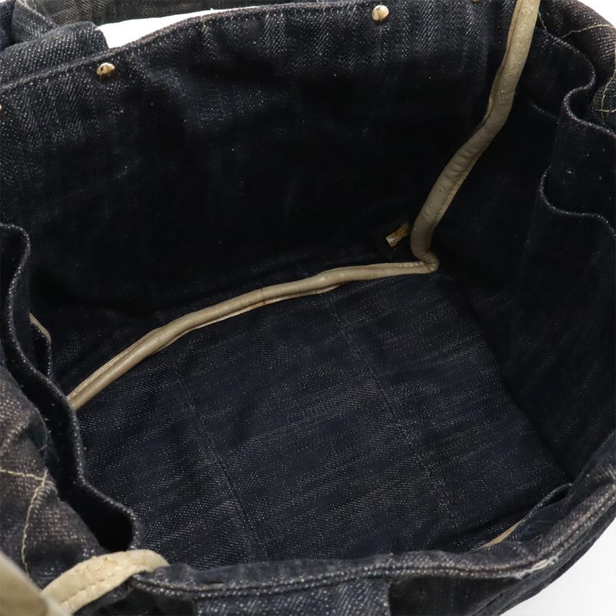CHANEL シャネル スパークリングデニム ココマーク トートバッグ ハンドバッグ ブルー ゴールド金具 A31985 | CHANEL | 06