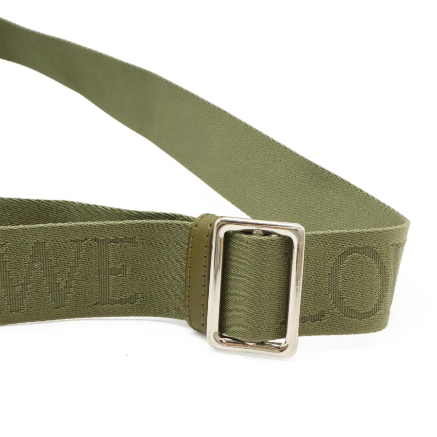 LOEWE ロエベ コンバーチブル スリング ボディバッグ ショルダーバッグ レザー カーキグリーン シルバー金具 B777NCNX01 | LOEWE | 04