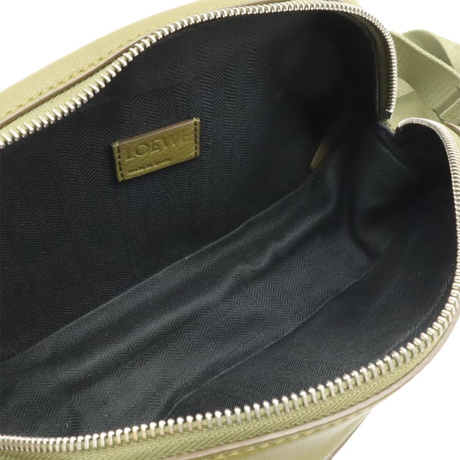 LOEWE ロエベ コンバーチブル スリング ボディバッグ ショルダーバッグ レザー カーキグリーン シルバー金具 B777NCNX01 | LOEWE | 05