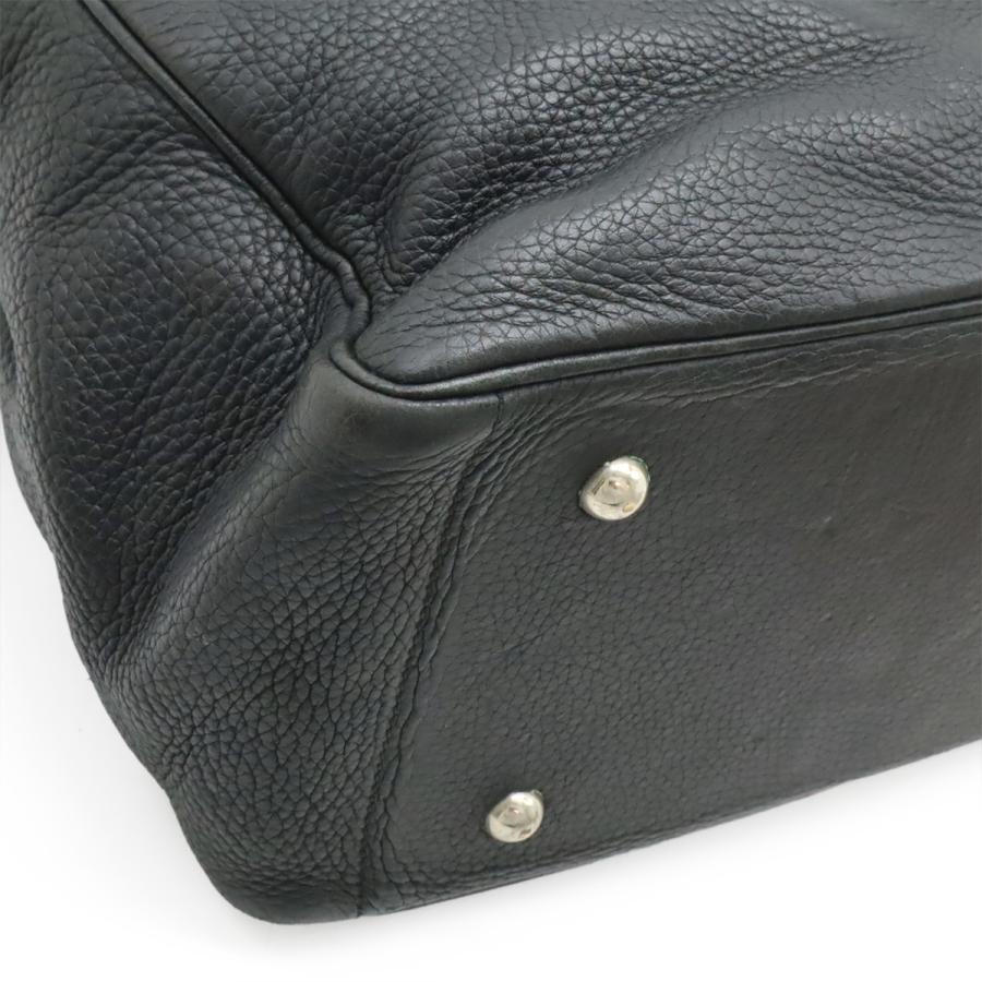HERMES エルメス ヴィクトリア カバス32 トートバッグ ショルダーバッグ セミショルダー トリヨンクレマンス レザー ノワール ブラック | HERMES | 02